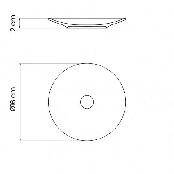 ソフィア ブレッドプレート 16cm