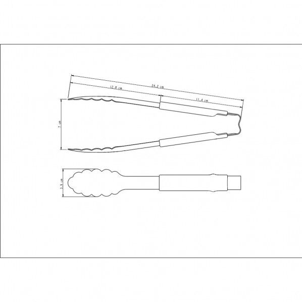 ウティリター マルチトング 24cm グレー