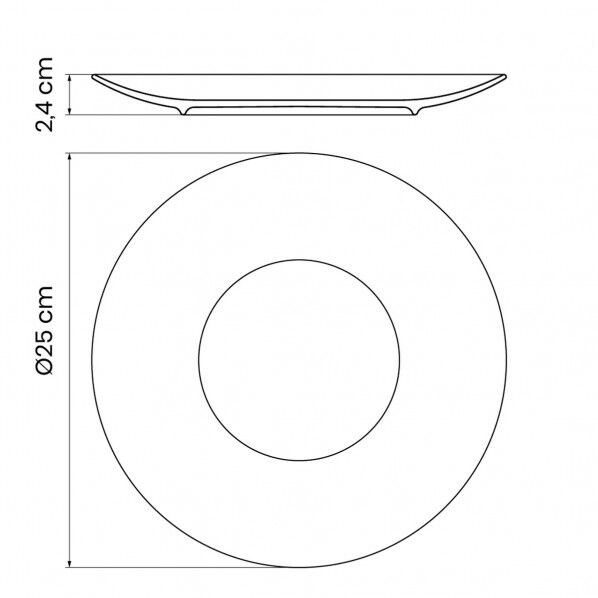 レオノラ ディナープレート 25cm