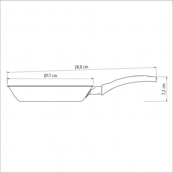 トラモンティーナ トリム フライパン 16cm 20260/616 1個