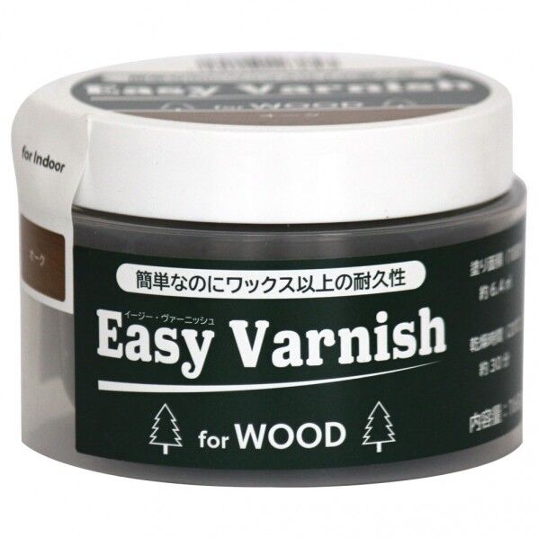 和信ペイント Easy Varnish 160g オーク 1個...