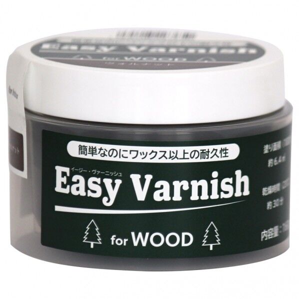 和信ペイント Easy Varnish 160g ウォルナット 1個...