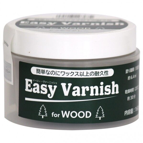 和信ペイント Easy Varnish 160g アッシュグレー 1個...