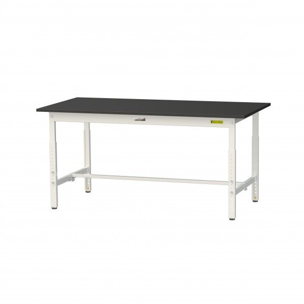 実験用ラボテーブル 高さ調整タイプ SLKA-1575-BKW 1台