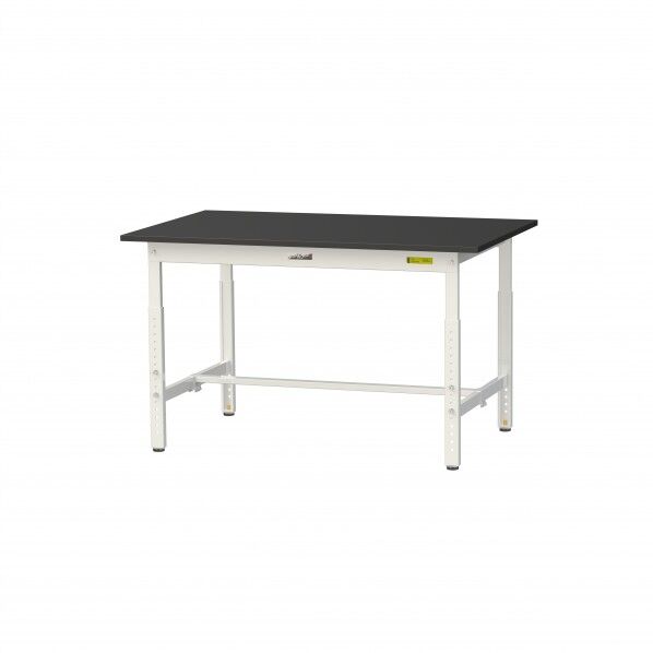 実験用ラボテーブル 高さ調整タイプ SLKA-1275-BKW 1台