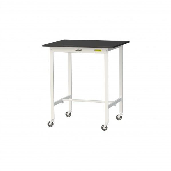 実験用ラボテーブル 移動式 SLKHC-975-BKW 1台