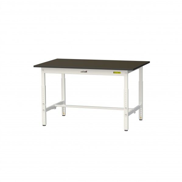 実験用ラボテーブル 高さ調整タイプ SLMA-1275-BRW 1台