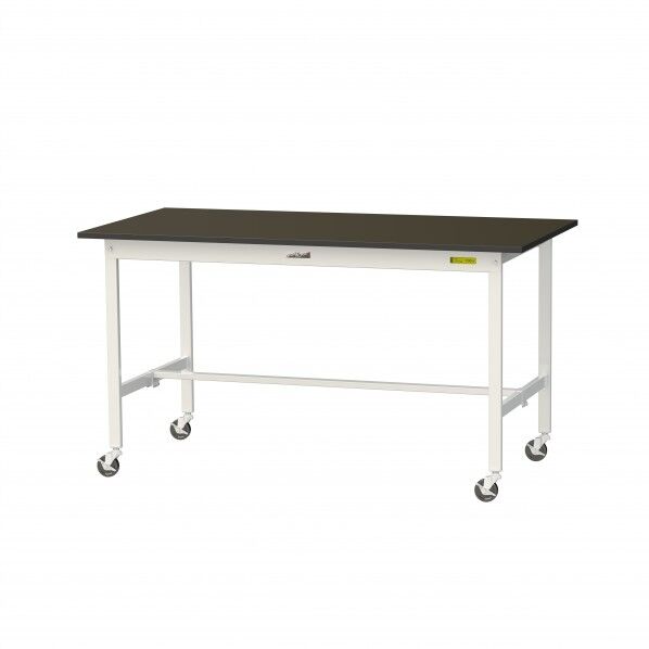 実験用ラボテーブル 移動式 SLMC-1575-BRW 1台
