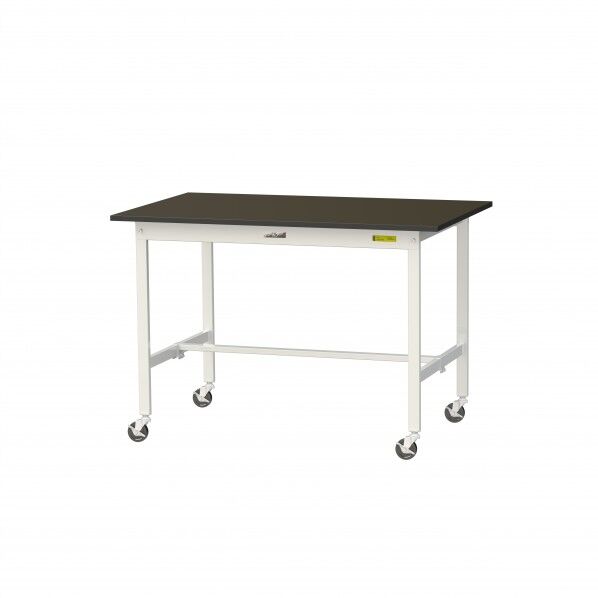 実験用ラボテーブル 移動式 SLMC-1275-BRW 1台
