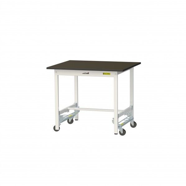 実験用ラボテーブル ワンタッチ移動タイプ SLMU-975-BRW 1台