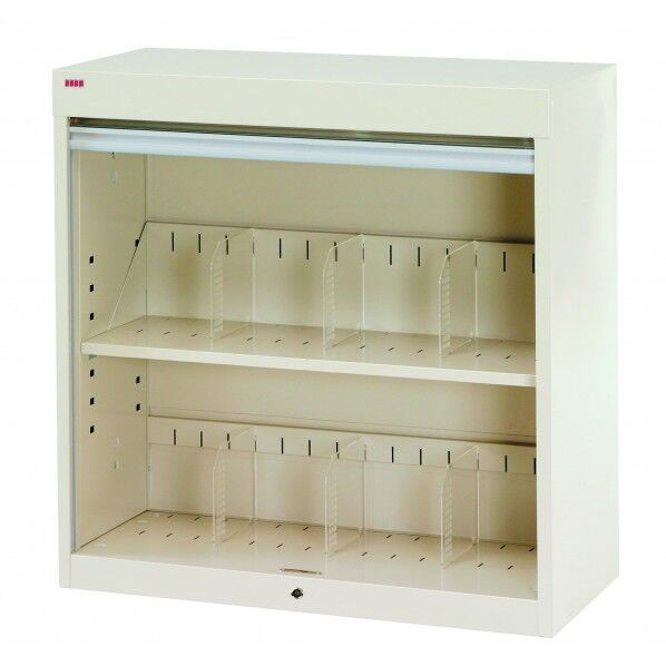 シャッター式収納庫