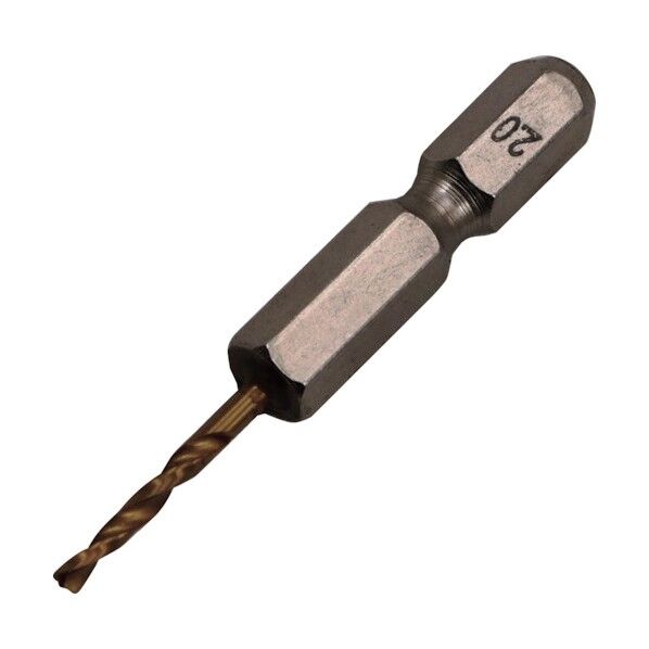 イチネンアクセス［ツール］ ＃26840 2本組 六角軸ショートトﾞリル 2.0mm 2.0mm 1点