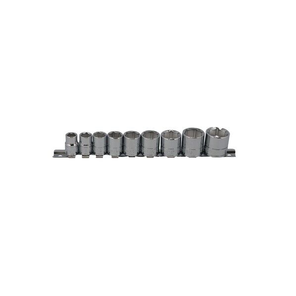 インチソケットセットホルダー付 3/8DR 12115