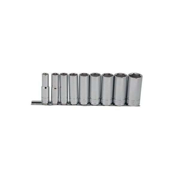 インチディープソケットセット 3/8DR 12215