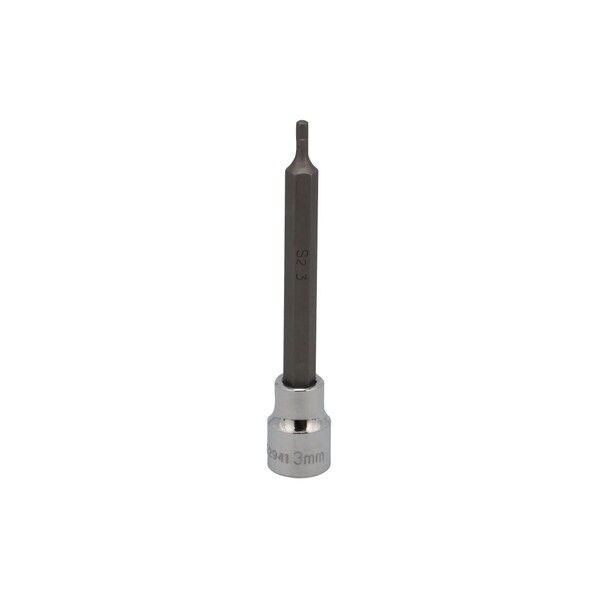 ロングヘックスビットソケット 3/8DR　3mm 22941 1個