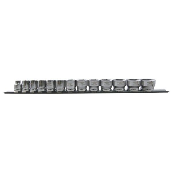 3/8DR 13PC ショートソケットセット(6角)