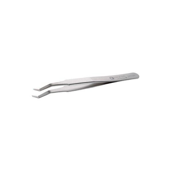 先端幅1.7mm 全長120mm ステンレスピンセット(耐酸/磁)