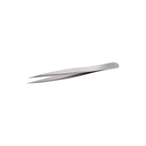 先端幅0.3mm 全長120mm ステンレスピンセット(耐酸/磁)
