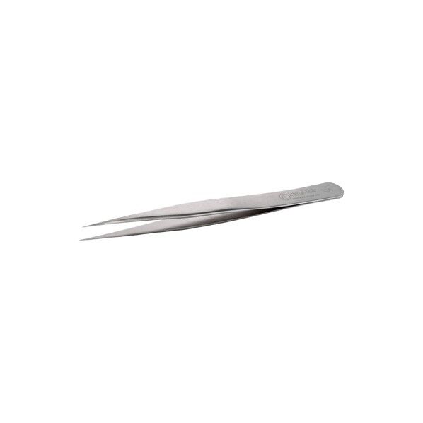 先端幅0.3mm 全長125mm ステンレスピンセット(耐酸/磁)