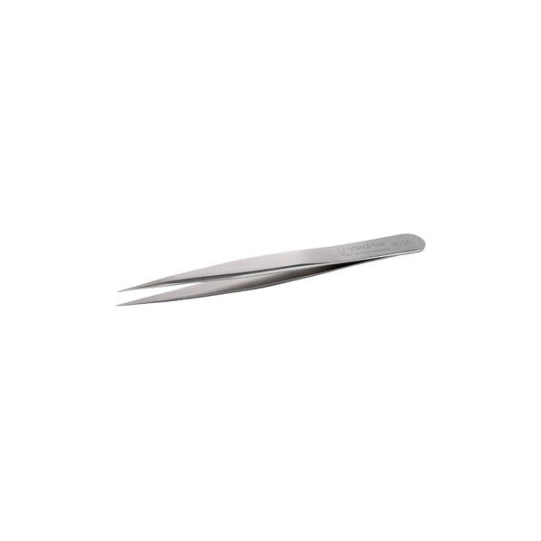 先端幅0.4mm 全長125mm ステンレスピンセット(耐酸/磁)