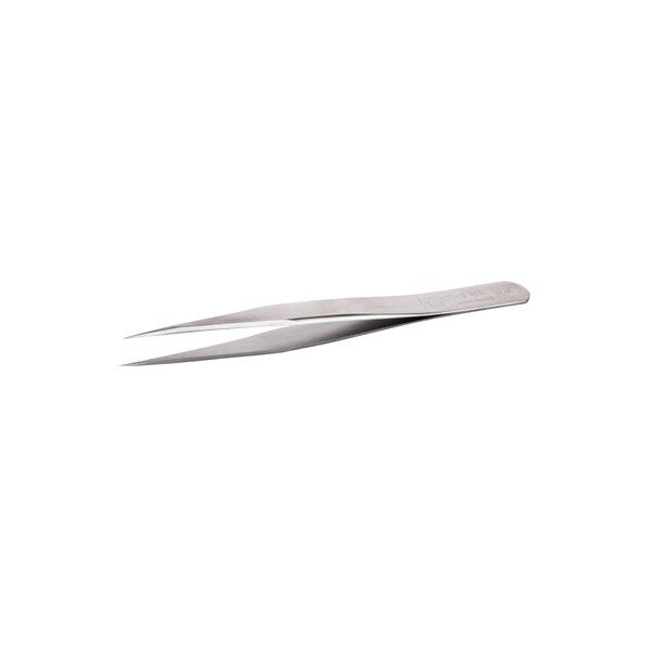 先端幅0.08mm 全長120mm DXピンセット(耐酸/磁)