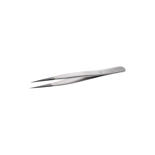 先端幅0.20mm 全長120mm ESDステンレスピンセット(耐酸/磁)