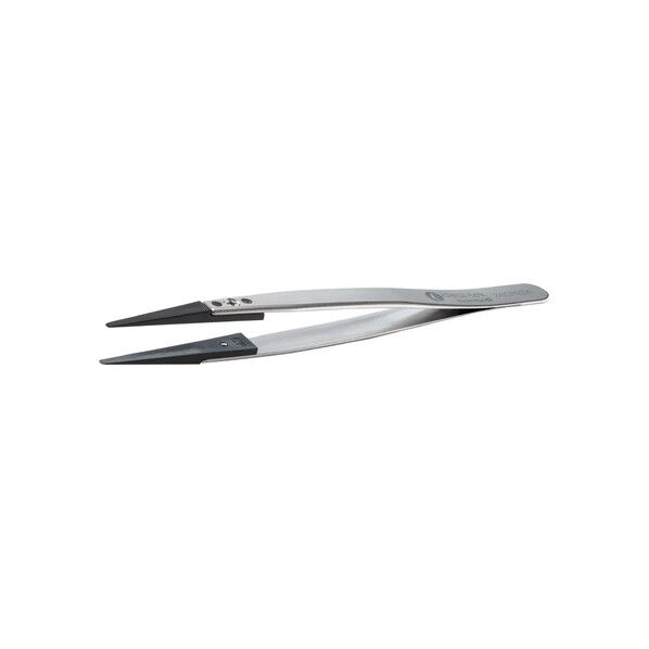 先端幅2.00mm 全長130mm チップ交換式 ESDステンレスピンセット