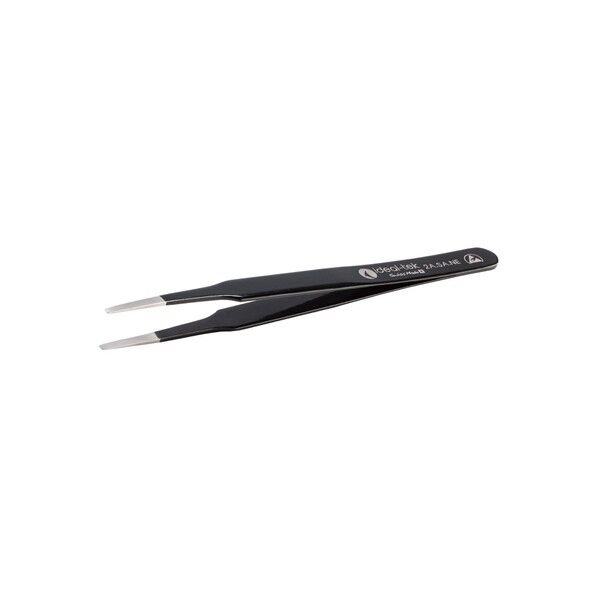 先端幅2.20mm 全長125mm エポキシコーティングESDステンレスピンセット