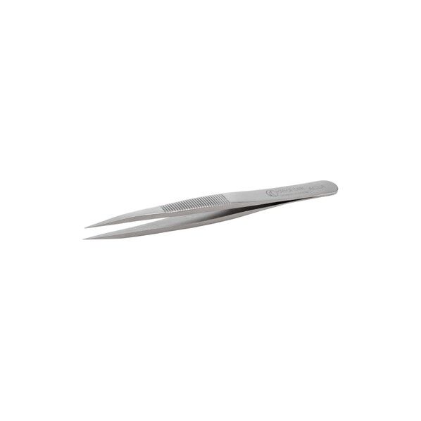 先端幅0.4mm 全長110mm ステンレスピンセット(耐酸/磁)