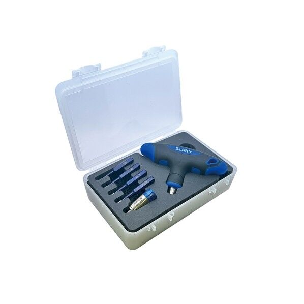 差込角1/4HEX トルクT型ハンドルセット 3.0Nm TX15