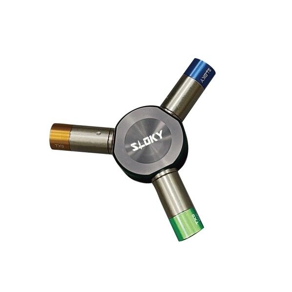 差込角1/4HEX 3ウェイドライバーアタッチメント 全長69mm