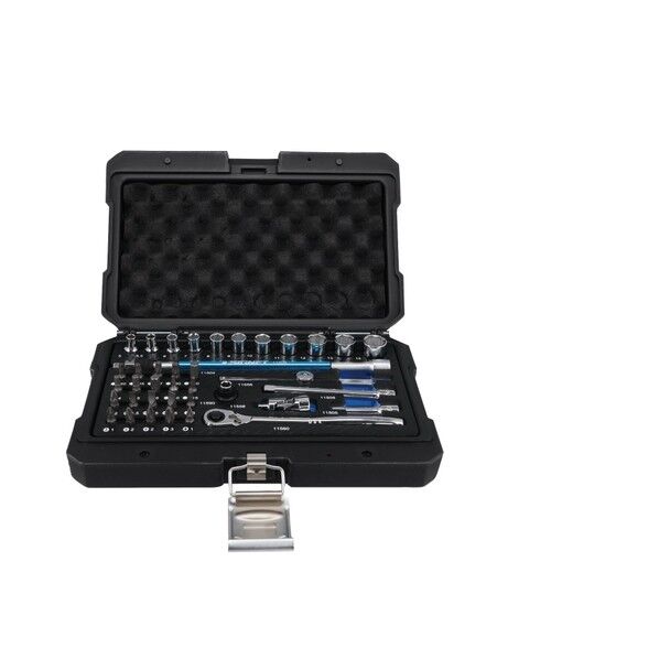 差込角1/4DR 6角ソケット&ビットセット 38点