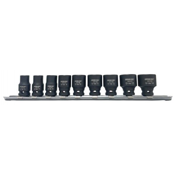1/4DR 9PC インパクト ソケットセット 6-14MM 22153 1セット