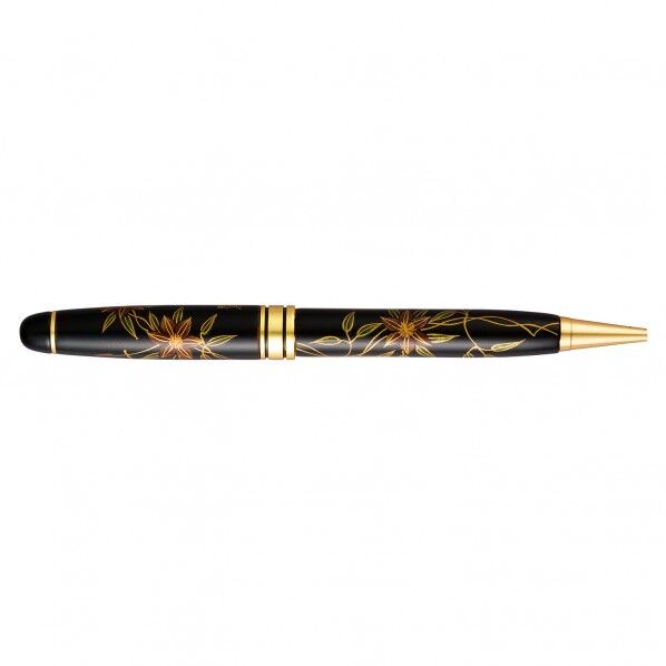 セキセイ 輪島塗 蒔絵 雅風 鉄線花 ボールペン AX-8802-00 0