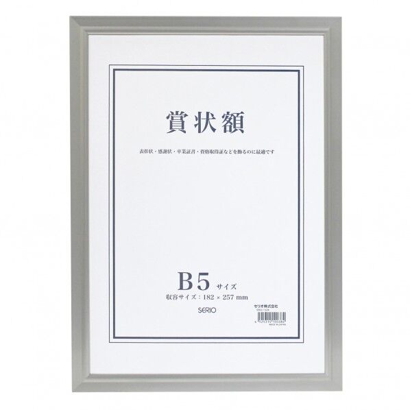 アルミ賞状額 B5