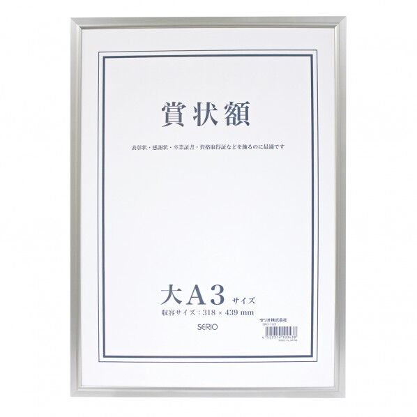 アルミ賞状額 大A3