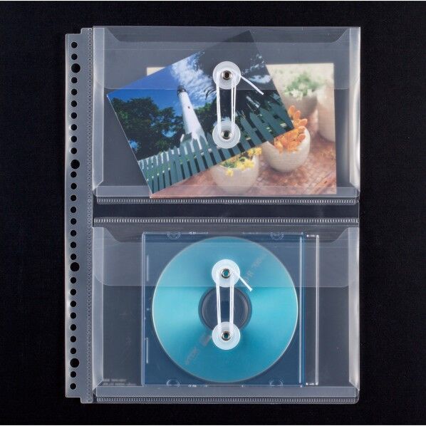 補充用フタ付2段ポケット(取説ホルダー用) A4-S TSH-2907-00 1点