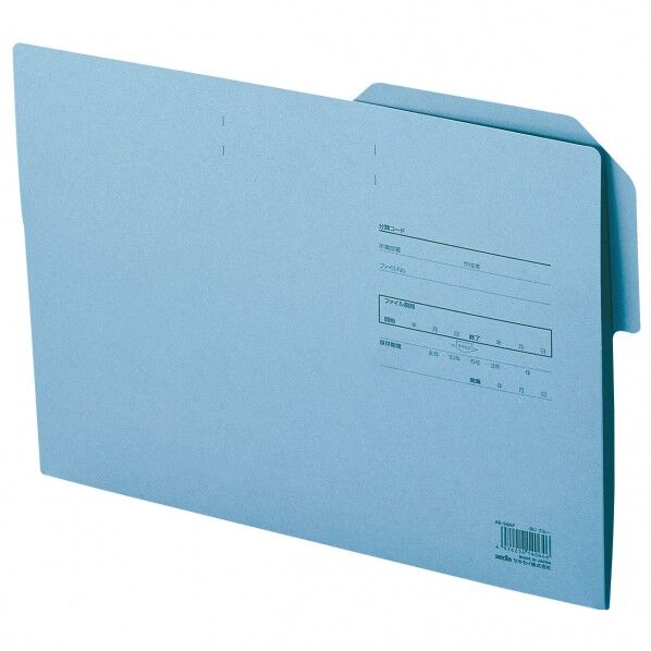 のびーるフォルダー A4E ブルー AE-50NF(10) 10枚