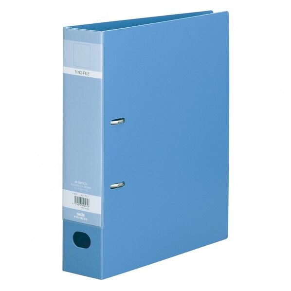 セキセイ ロックリングファイル A4S ブルー F-552-10 0...