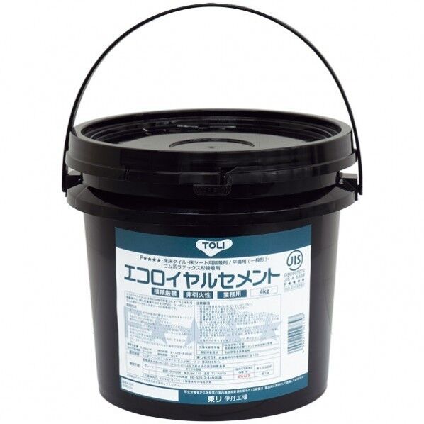 東リ エコロイヤルセメント 4kg ERC-S 1缶...