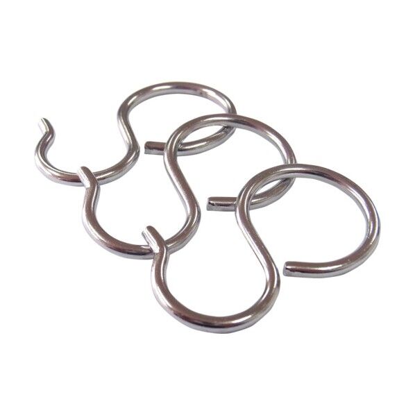 ステンレス金具/ステンレスPフック 3.4mm×68.2mm SPH-32 100個