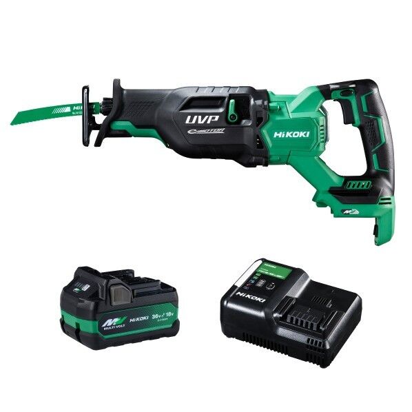 HiKOKI(ハイコーキ) CR36DA(XPZ) 36V コードレスセーバソー (レシプロソー) フルセット 1台...