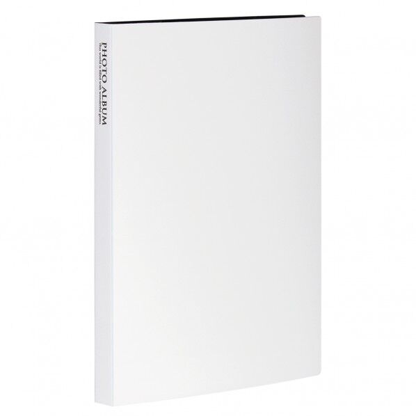 フォトアルバム [高透明] KGサイズ ホワイト KP-80P-70 80枚