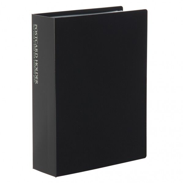 ポストカードホルダー ブラック