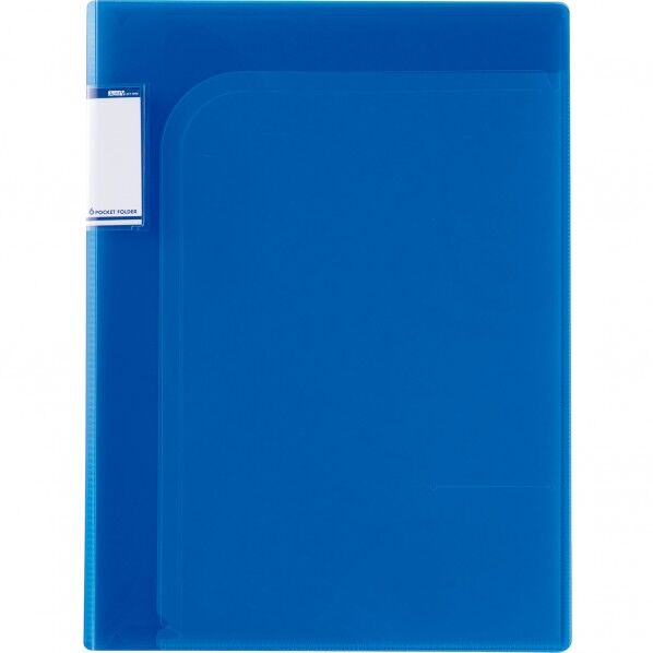 セキセイ 6ポケットフォルダーA4 コバルト ACT-5906-14 0...