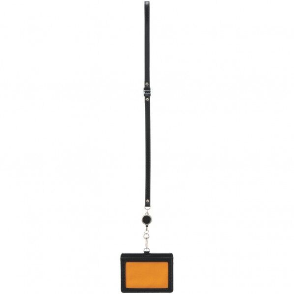 セキセイ IDカードホルダー ブラックオレンジ BP-5703-68 0...