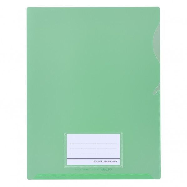 セキセイ ワイドフォルダー グリーン CLK-2404-30 1枚...