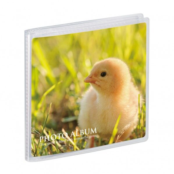 高透明ポケットアルバムましかく クリア