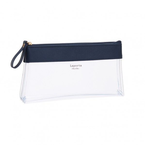 クリアケース ペンサイズ ネイビー