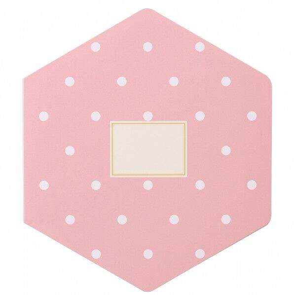 スクラップアルバム ハニカム ドット